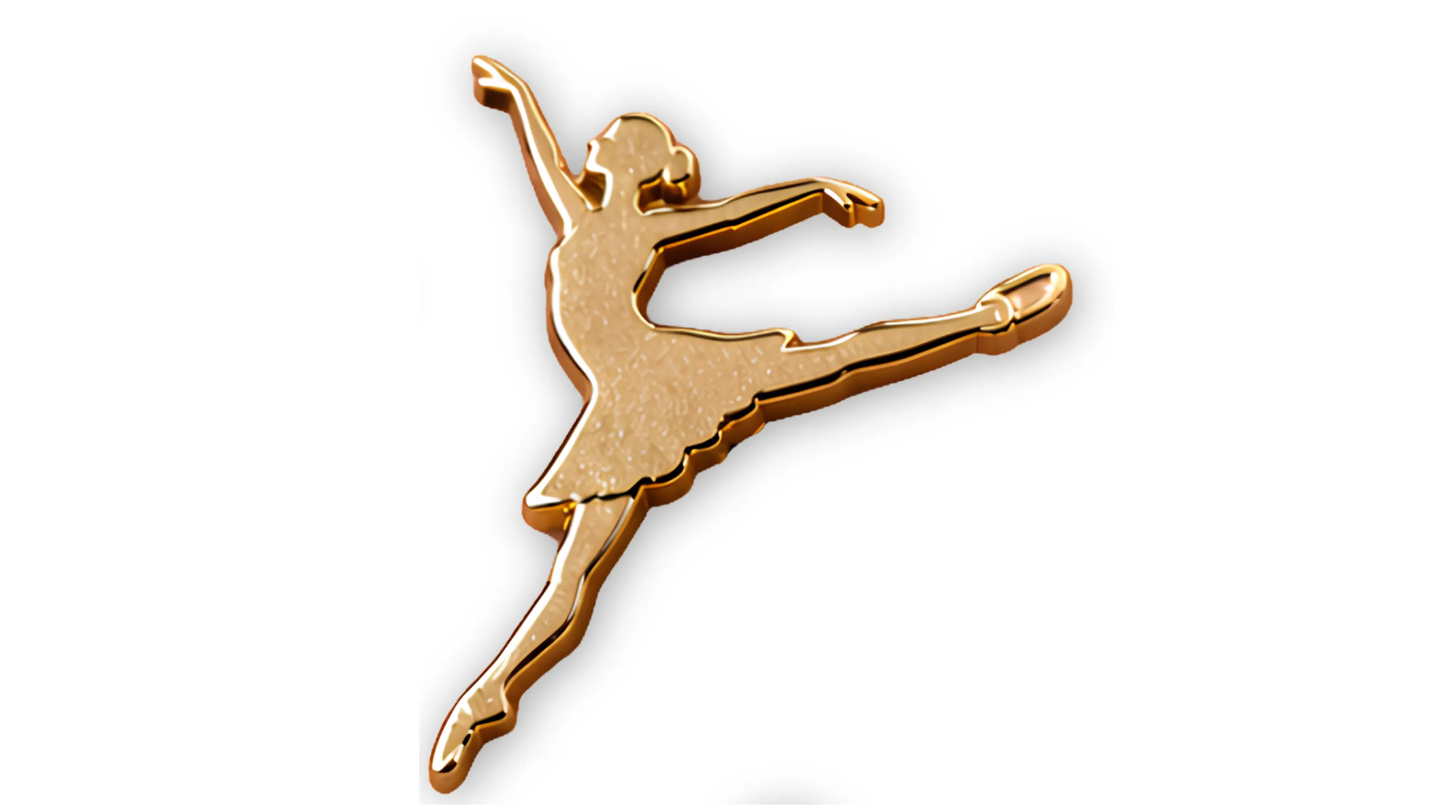 Custom die-cut dance pins